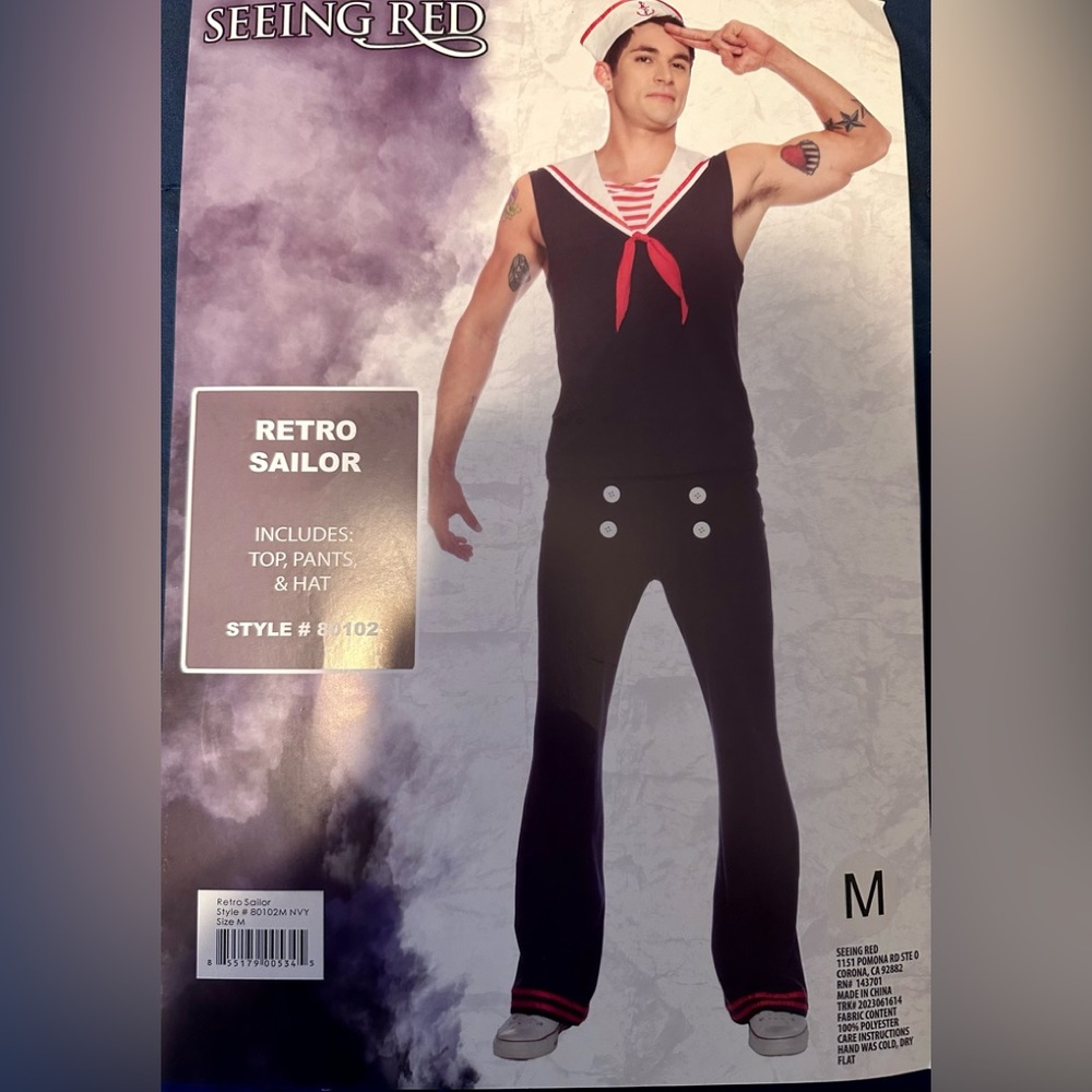 Retro Sailor Halloween Costume